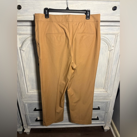 Ann Taylor The Button Pencil Pants Twill Straight Office Timeless Curvy - Picture 9 of 10